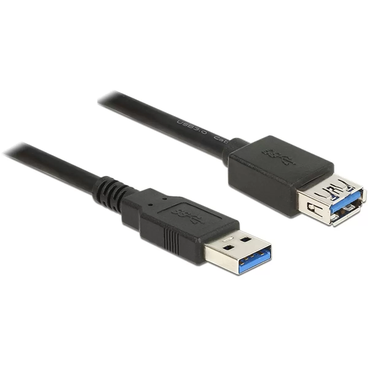 DELOCK Cable USB3.0 Type-A ma > fe 5.0m